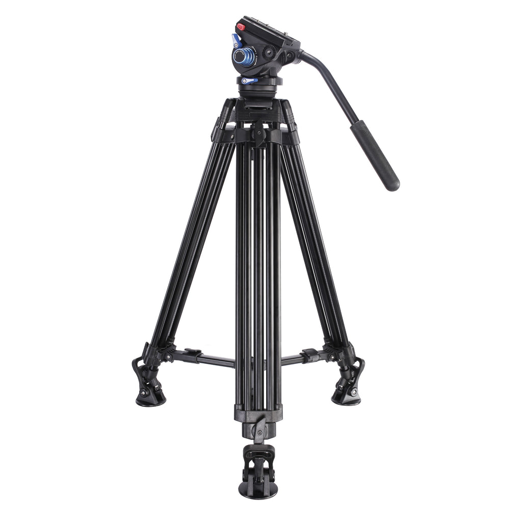 Leofoto VT-20 Video Tripod + LF-75 75mm Video Fluid Head