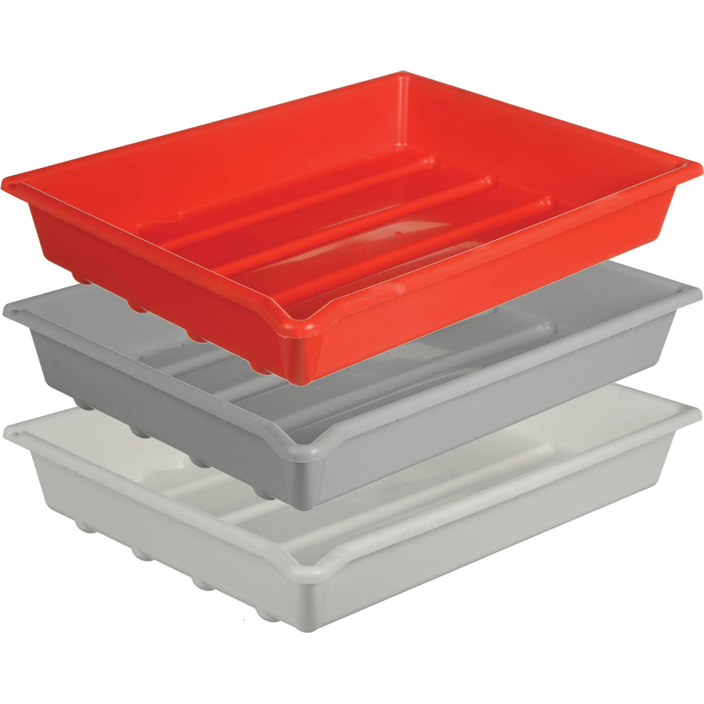 Paterson Plastic Developing Trays - 12x16" (Set of 3 One of Each Color)