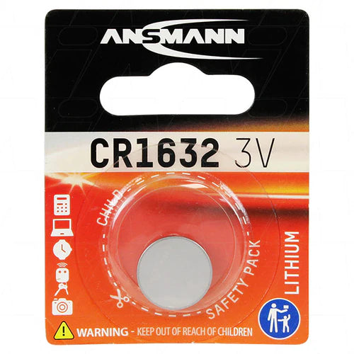 Ansmann CR1632 3V Lithium Coin Cell