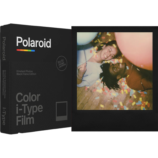 Polaroid Color i-Type Instant Film (Black Frame Edition, 8 Exposures)