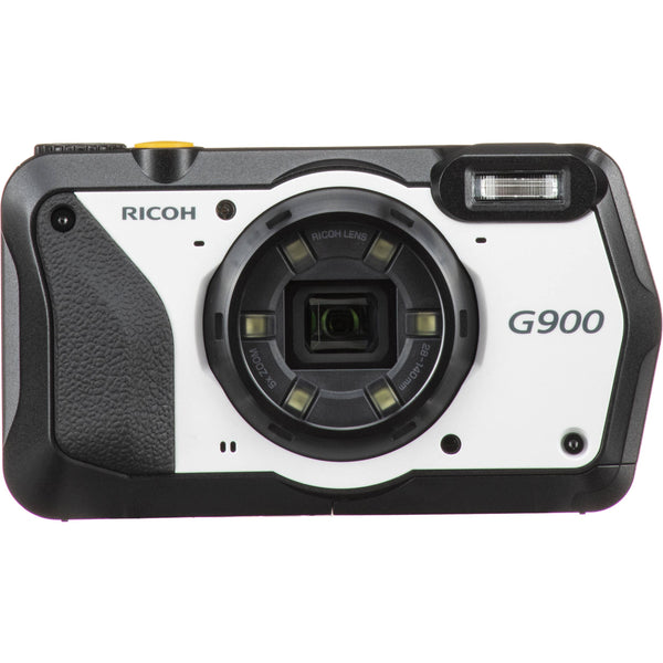 Ricoh G900 Tough Digital Camera (Water, Crush, Shock, Freeze & Dustproof) (White)