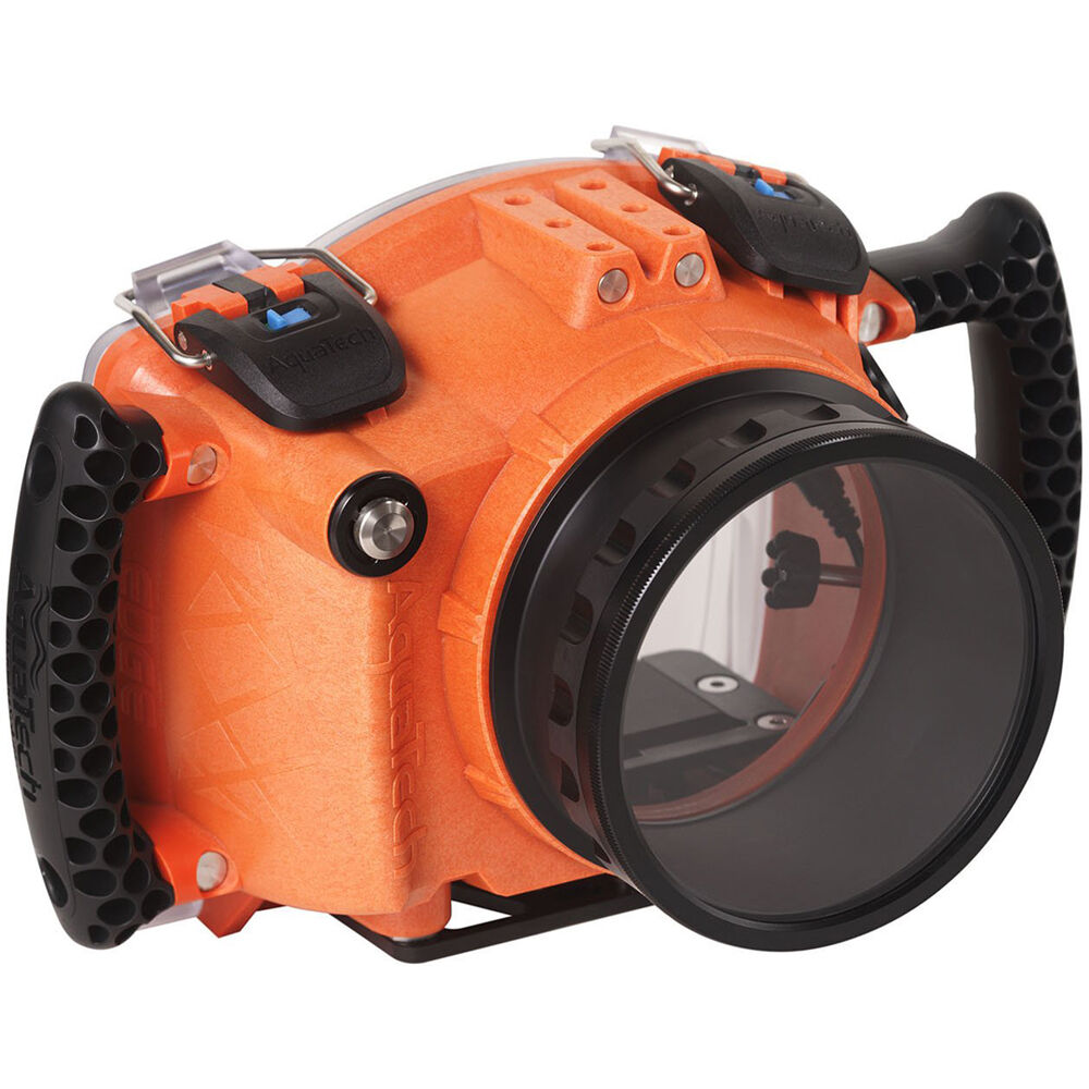 AquaTech EDGE Base Water Housing for Sony a1, a7 III, a7S III, a7R III, a7R IV, a9, and a9 II (Orange)