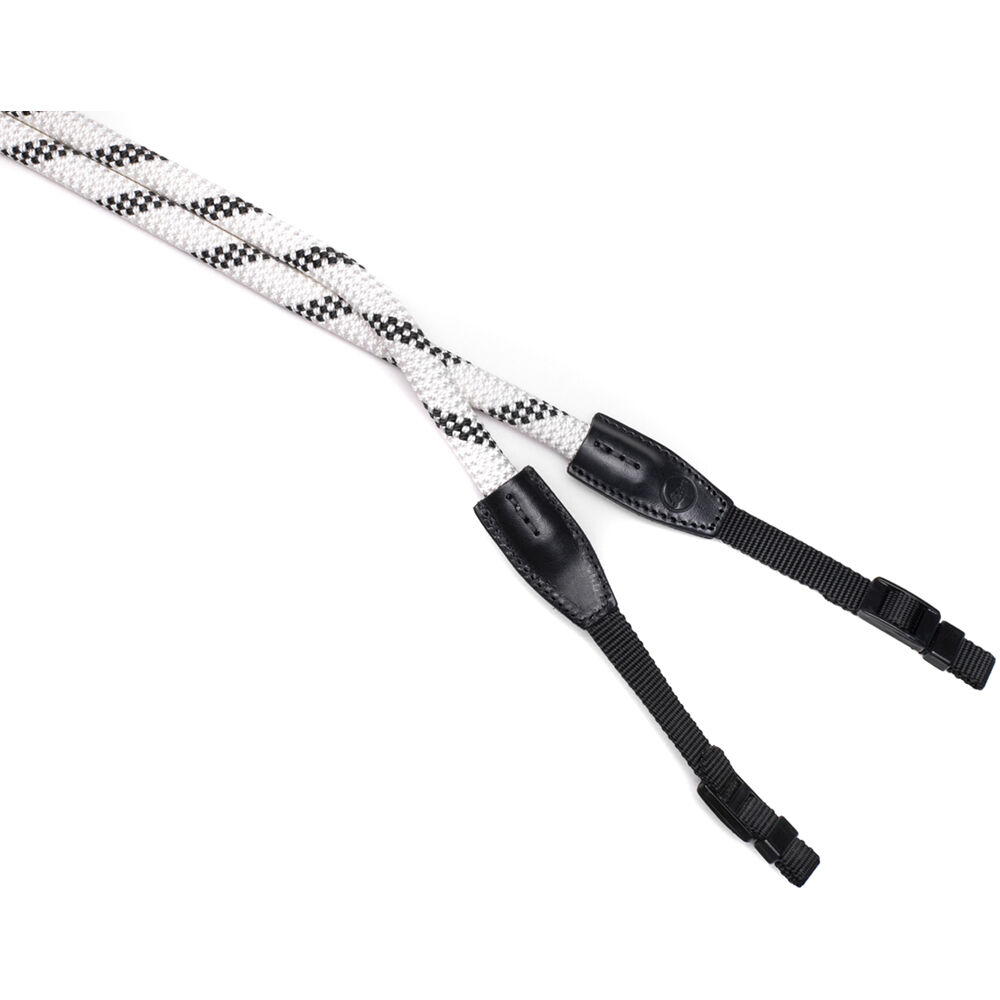 Leica Rope Strap (Black & White, 100cm with Nylone Belt Straps)