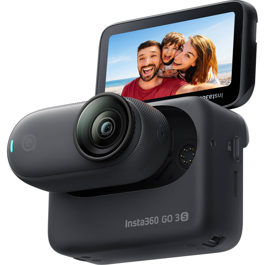 Insta360 GO 3S Action Camera (64GB, Midnight Black)