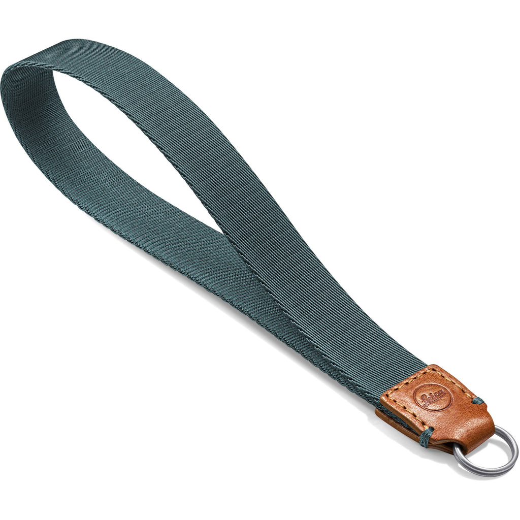 Leica Leather Wrist Strap (Cognac/Petrol)