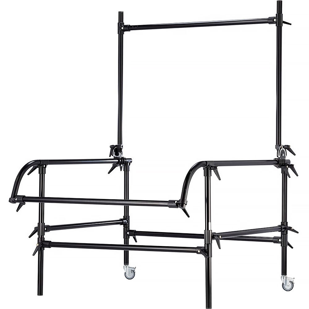 Manfrotto Still Life Shooting Table Frame Without Plexiglass Panel (Black)