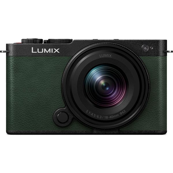 Panasonic Lumix S9 Mirrorless Camera with 18-40mm f/4.5-6.3 Lens (Olive Green)