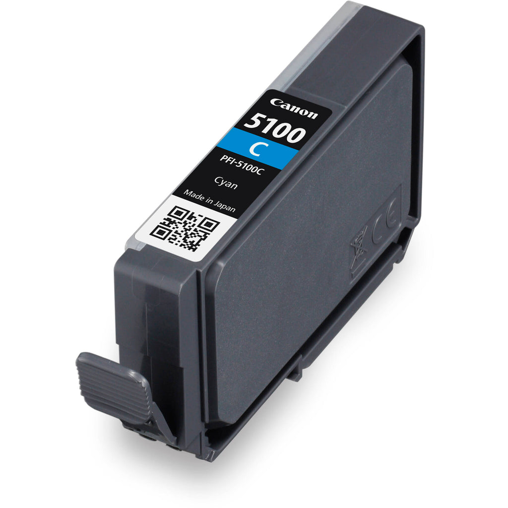 Canon PFI-5100C Cyan Ink for imagePrograph Pro-310 Printer