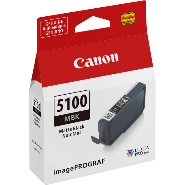 Canon PFI-5100MBK Matte Black Ink for imagePrograph Pro-310 Printer