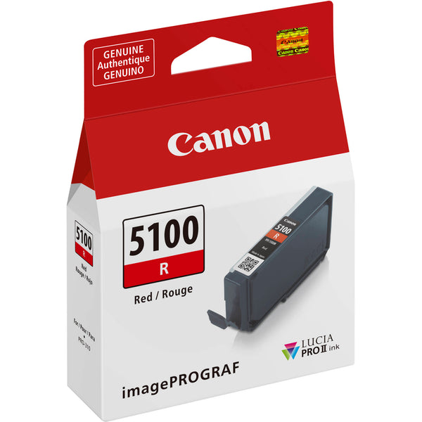 Canon PFI-5100R Red Ink for imagePrograph Pro-310 Printer