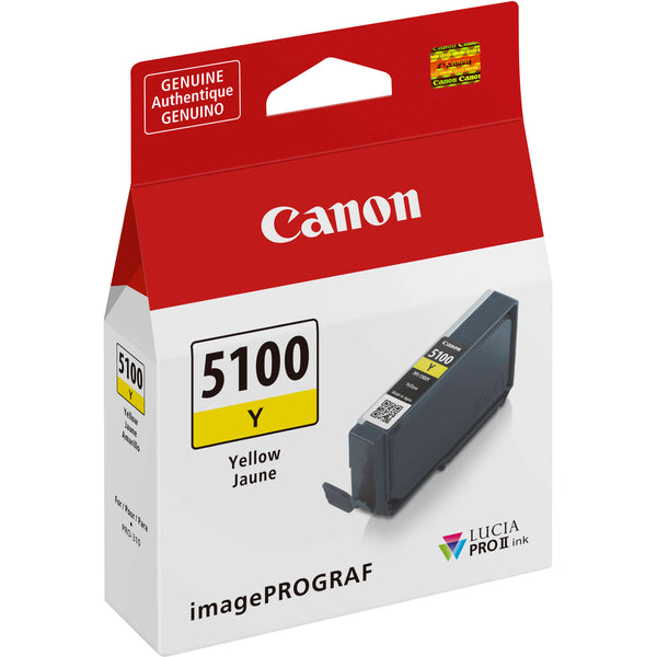 Canon PFI-5100Y Yellow Ink for imagePrograph Pro-310 Printer