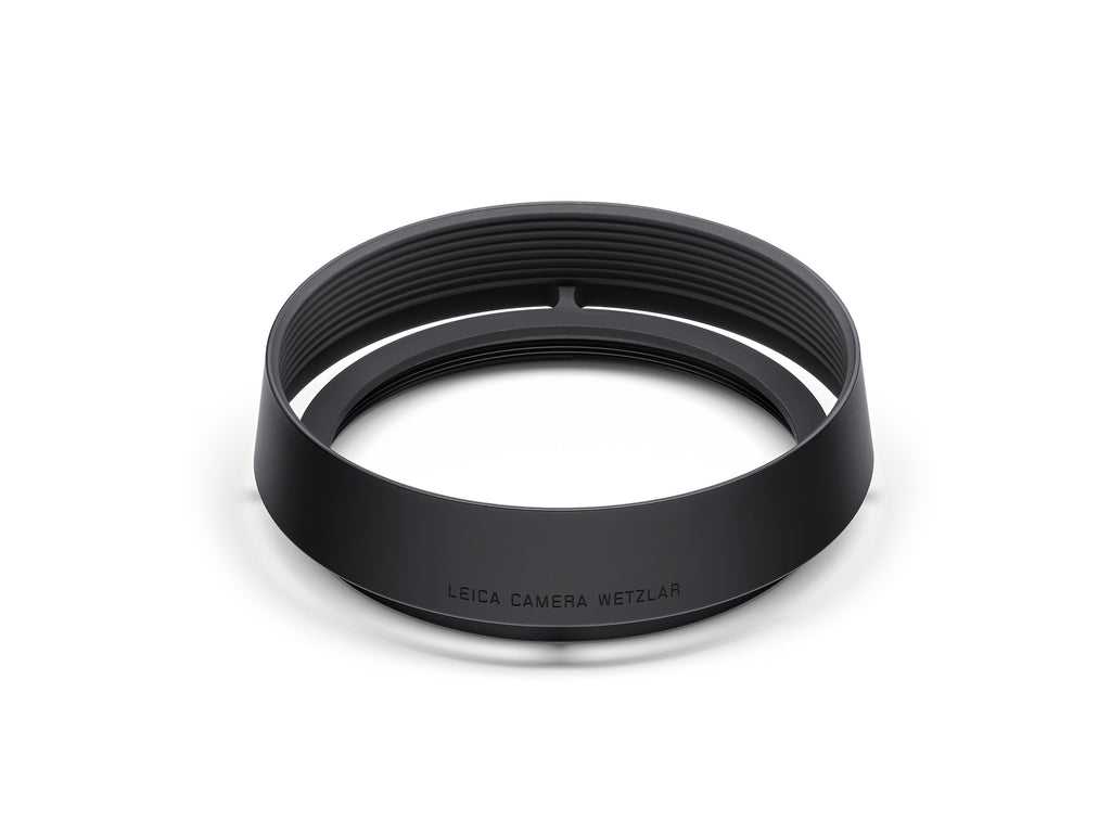 Leica Round Lens Hood Q (Aluminium, Black)