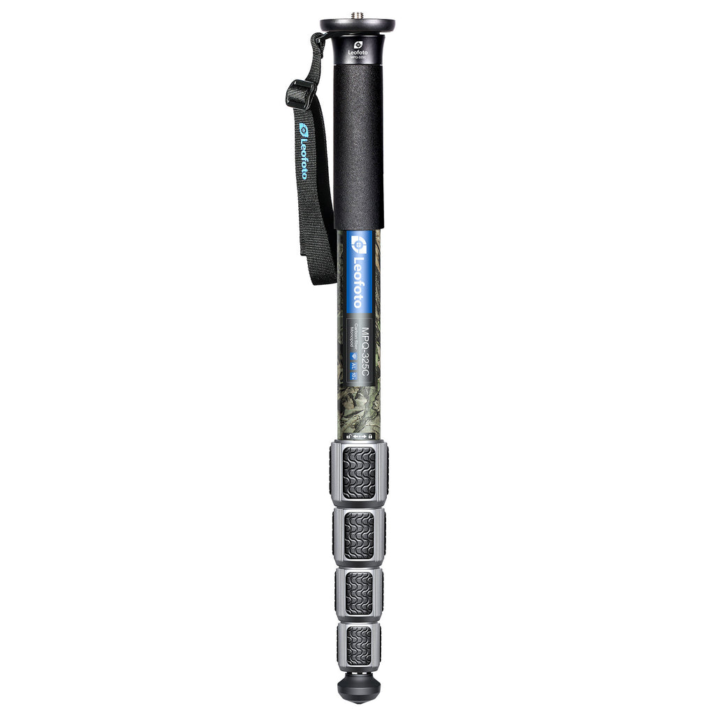 Leofoto MPQ-325C Carbon Fibre Monopod – Camouflage