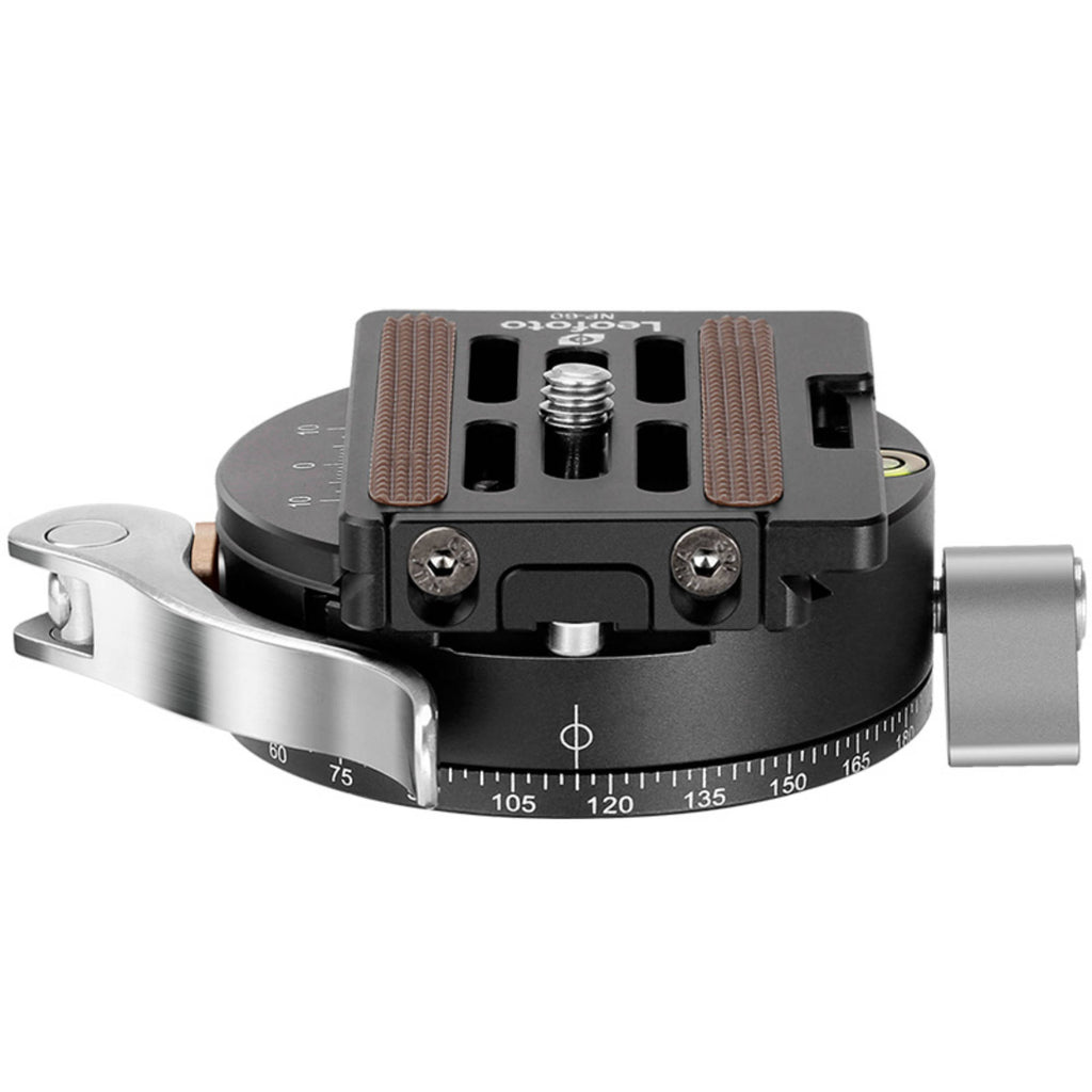 Leofoto PCL-60 60mm Lever Release Panning Clamp and NP-60 Plate