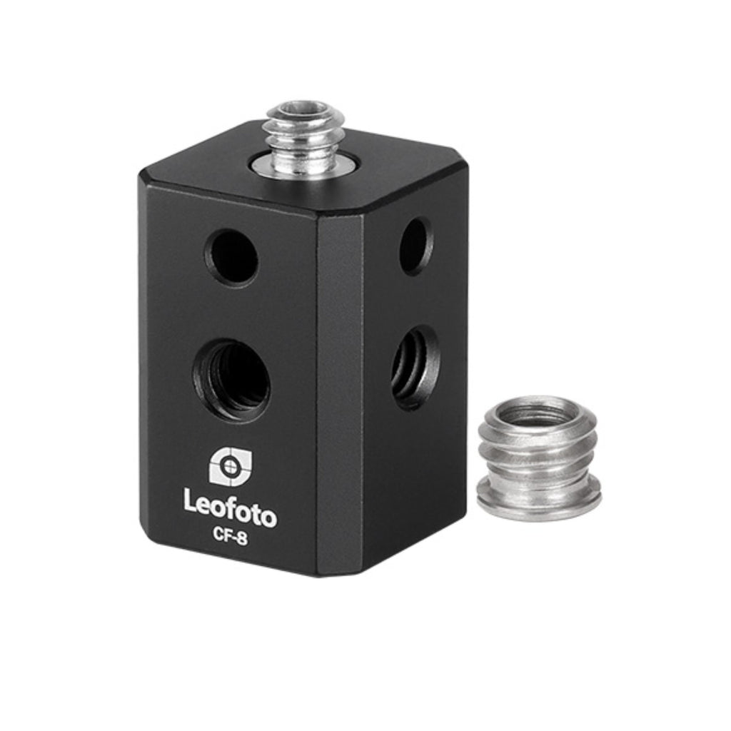 Leofoto CF-8 Accessory Mounting Adapter with 5 x 1/4″ Threads