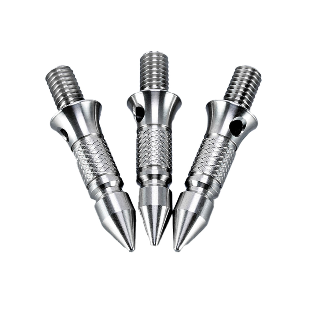 Leofoto TFN Stainless Steel Tripod Spikes for 3/8" Threaded Tripod Legs