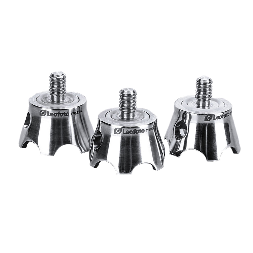 Leofoto TFC-S1/4 21mm Tripod Claws for 1/4" Threaded Tripod Legs