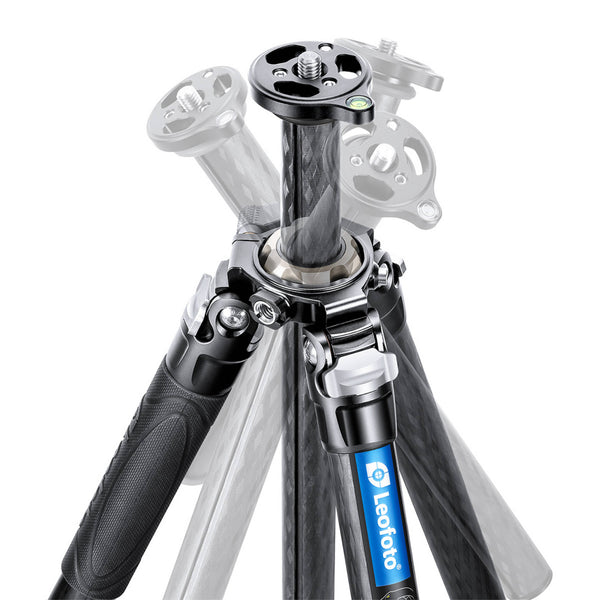 Leofoto LV-284C Manba Video Series Carbon Fibre 4 Section Tripod with BV-5 Video Head