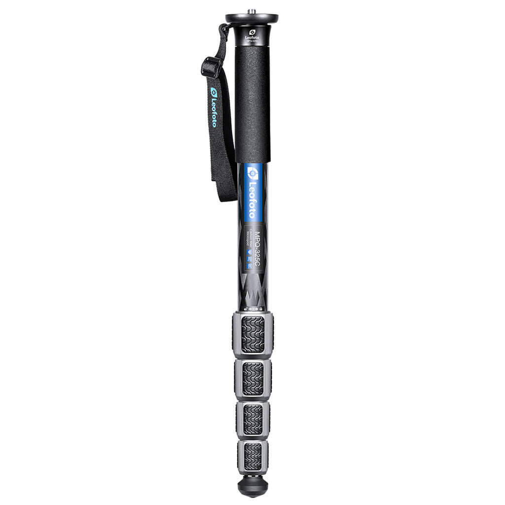 Leofoto MPQ-325C Carbon Fibre Monopod – Black