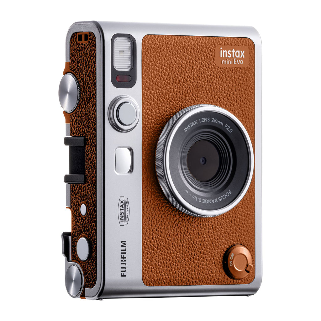 Fujifilm Instax Mini Evo Instant Camera with 128GB Memory Card - Black