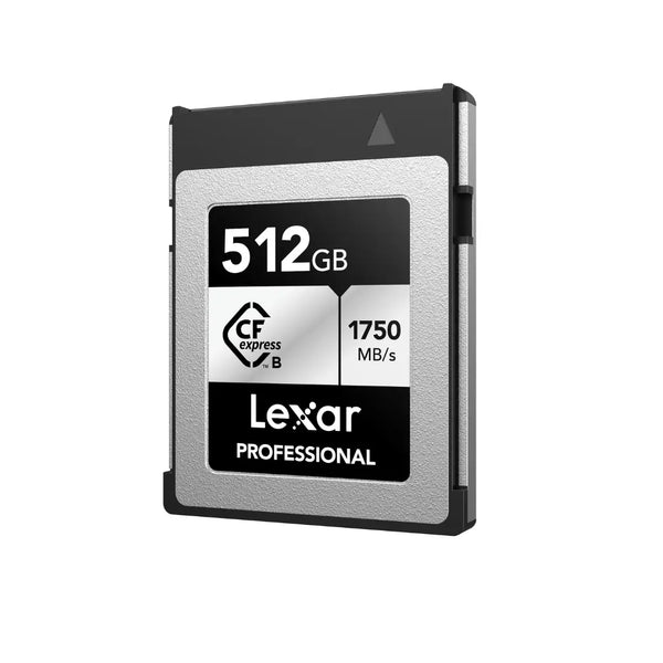 Lexar Professional CFexpress Type B - 512GB SILVER Card 1750MB/s read / 1300MB/s write