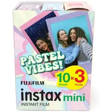 FUJIFILM Instax Mini Pastel Vibes Film 30 Pack