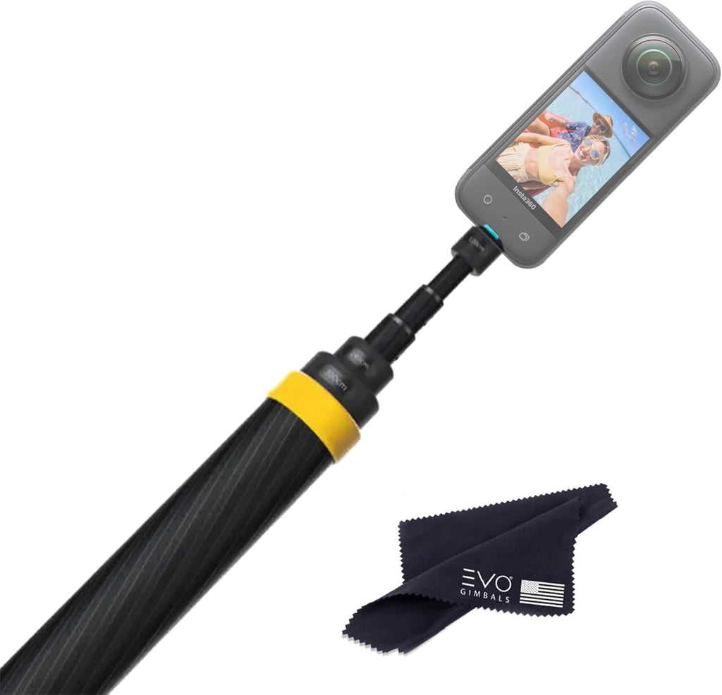 Insta360 Extended 3m Selfie Stick for X4/ACE PRO/GO3/X3/ ONE RS 1-inch/One RS/GO2/X2