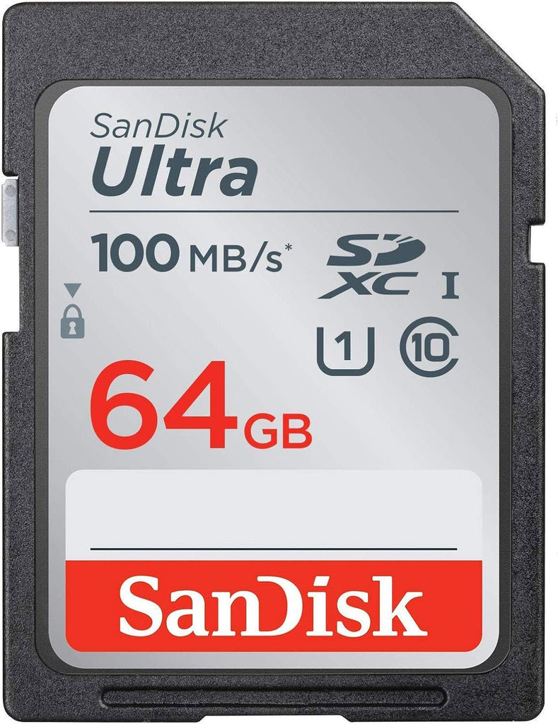 SanDisk Ultra SDXC 64GB UHS-I 100MB/s R Memory SD Card