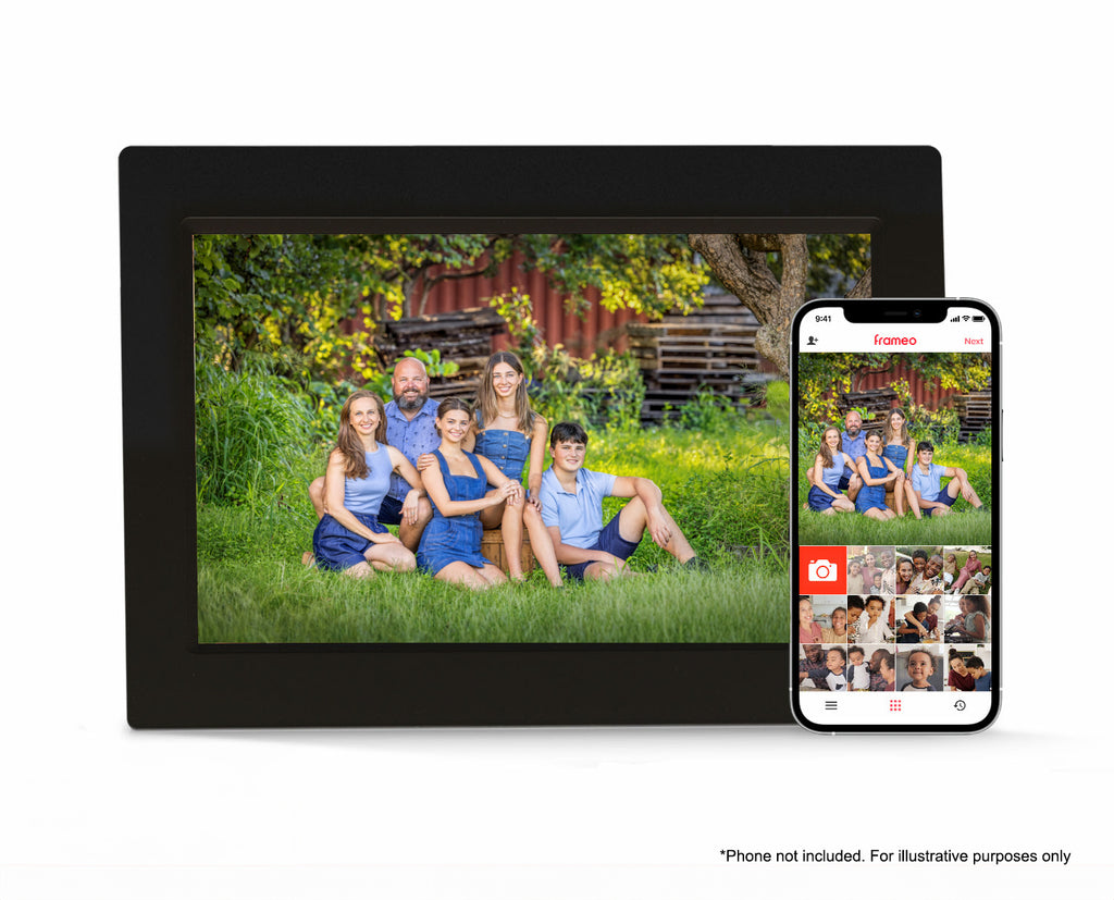 FireFly Frameo 10.1" Wi-Fi Digital Photo Frame (Glass)