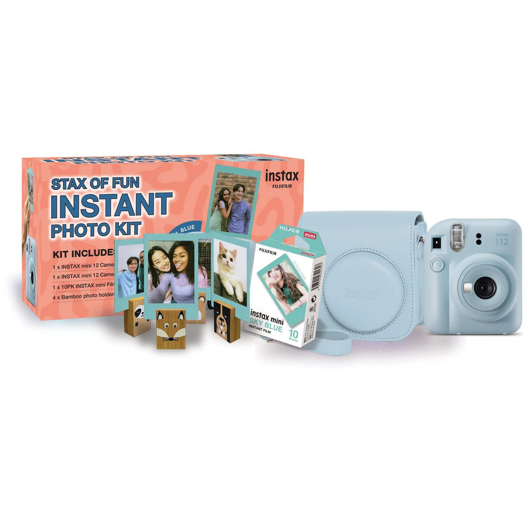 Fujifilm Instax Stax Of Fun Instant Photo Kit (Pastel Blue)