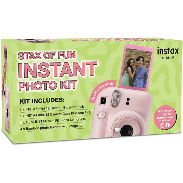 Fujifilm Instax Stax Of Fun Instant Photo Kit (Blossom Pink)