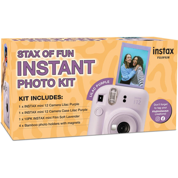 Fujifilm Instax Stax Of Fun Instant Photo Kit (Lilac Purple)