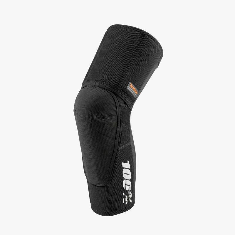 100% TERATEC PLUS Knee Guards Black - M