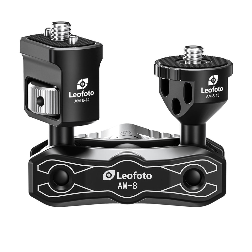 Leofoto AM-8 Modular Versa Body with AM-8-13 & AM-8-14 Adapters