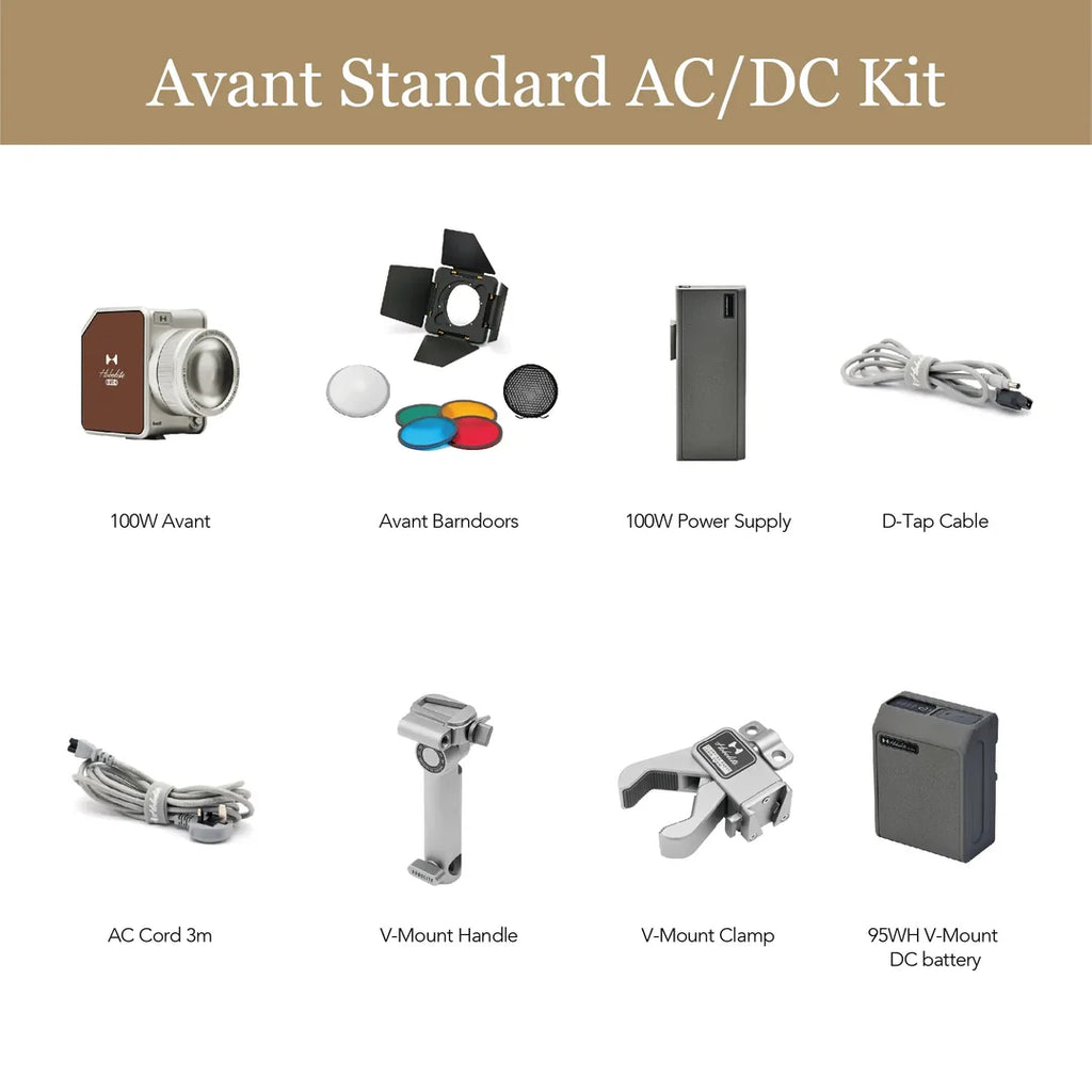 Hobolite Avant Bi-Color LED Light Standard AC/DC Kit