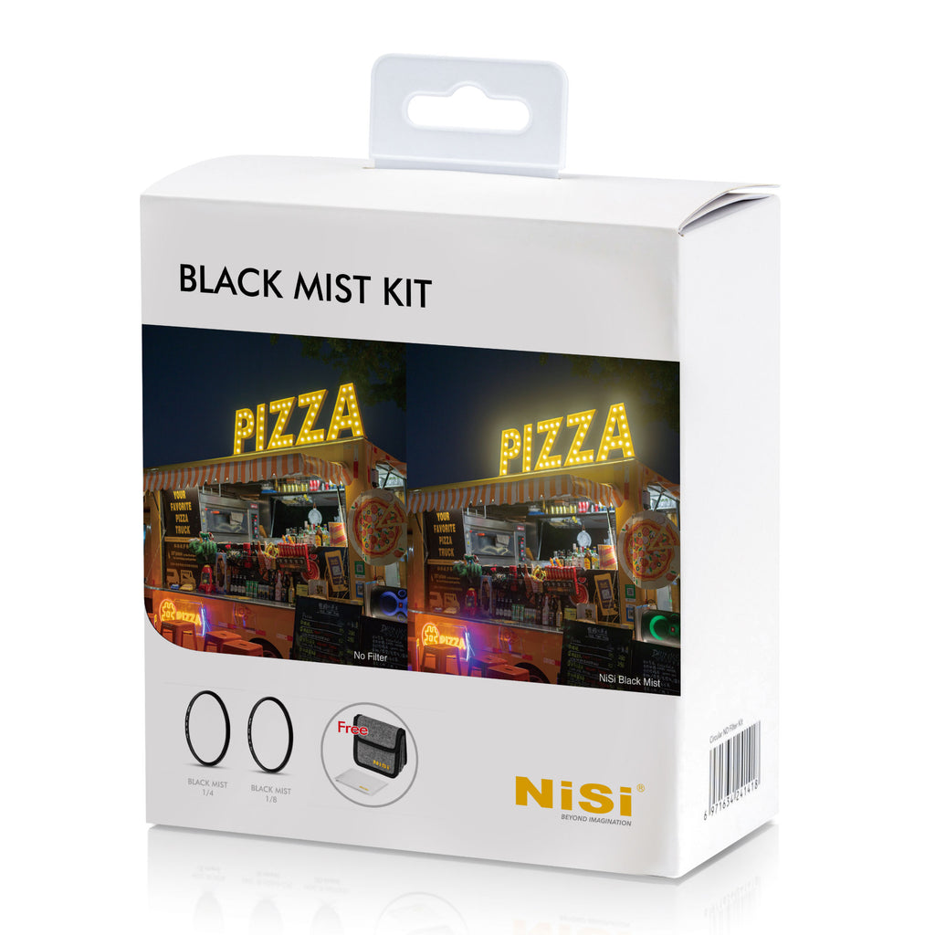 NiSi 58mm Black Mist Kit with 1/4, 1/8 and Case