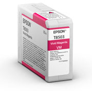 EPSON T8503 80ml Ultrachrome HD Vivid Magenta Ink Cartridge