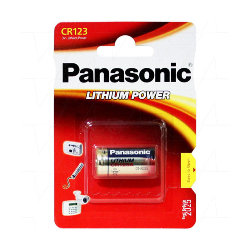 Panasonic CR123A 3V Lithium Battery