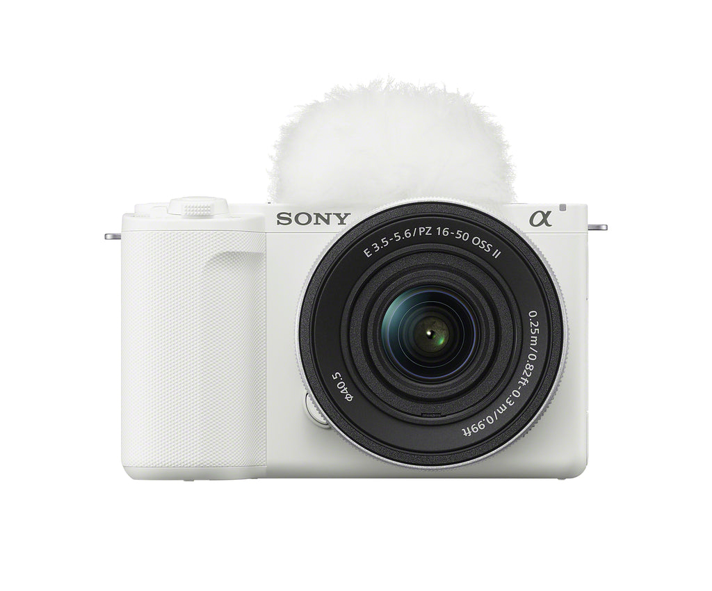 Sony ZV-E10 II Mirrorless Camera with E 16-50mm f/3.5-5.6 OSS II Lens (White)