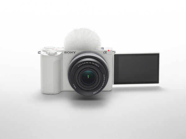 Sony ZV-E10 II Mirrorless Camera with E 16-50mm f/3.5-5.6 OSS II Lens (White)