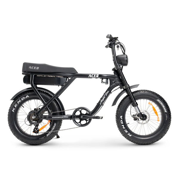 Ampd Bros Ace-X Plus+ Electric Bike (Matte Black)