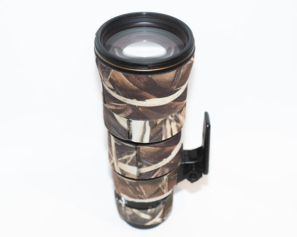 Nikon AF-S 500mm f/5.6E PF ED VR Lens with Camo Felt Skin (Second Hand)