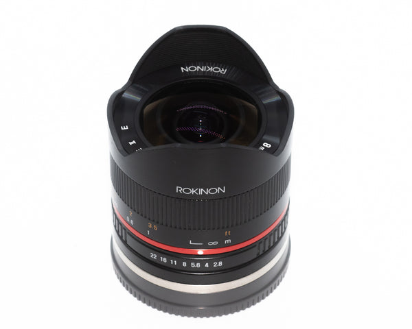 Rokinon MF 8mm f/2.8 Fisheye II UMC Lens for Sony E-Mount with Caps (E216F5473) (Second Hand)