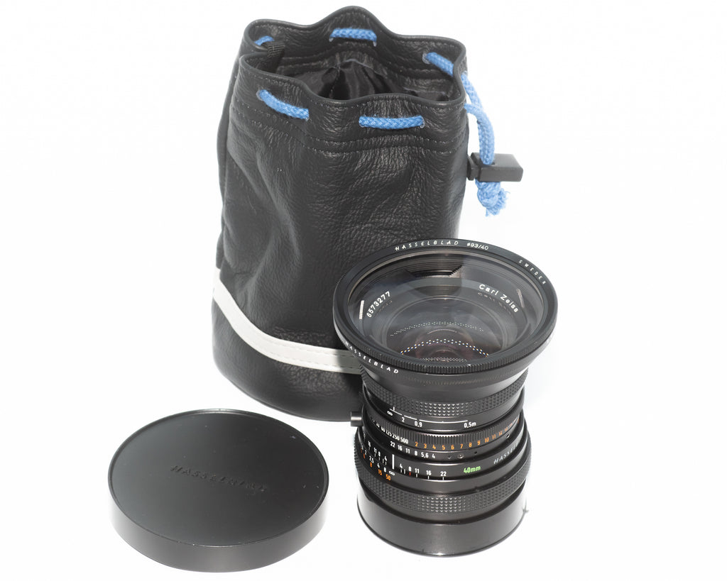 Hasselblad CF 40mm f/4 Lens with Caps, Pouch and Filter (6573277) (Second Hand)