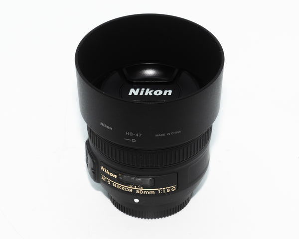 Nikon AF-S NIKKOR 50mm f/1.8G Lens Mint in Box (Second Hand)