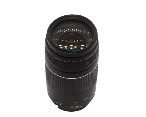 Canon EF 75-300mm f/4-5.6 III Lens with Caps (Second Hand)