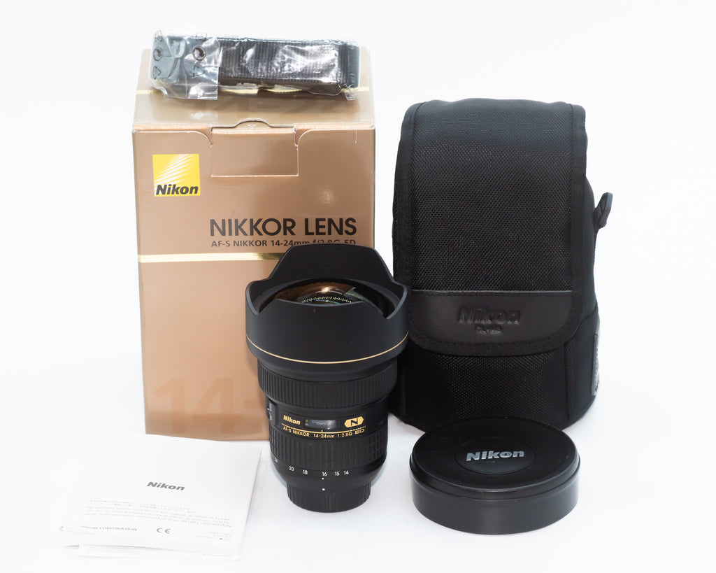 Nikon AF-S NIKKOR 14-24mm f/2.8G ED N Lens 430977 (Second Hand)