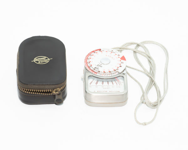 Weston Master V Light Meter w/Case (Second Hand)