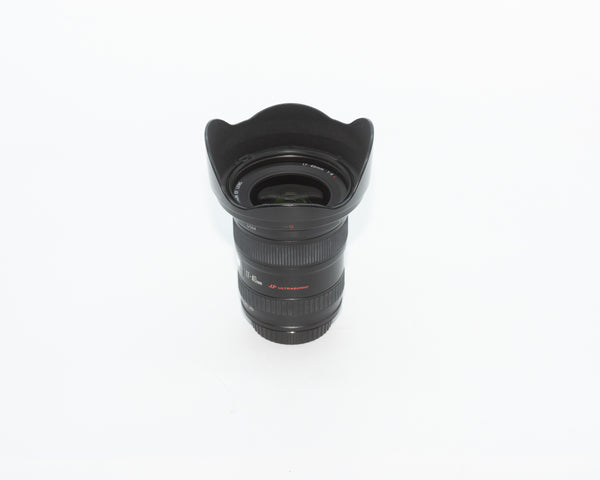 Canon EF 17-40mm f/4 L USM Lens In Box w/Hood and Caps (Second Hand)