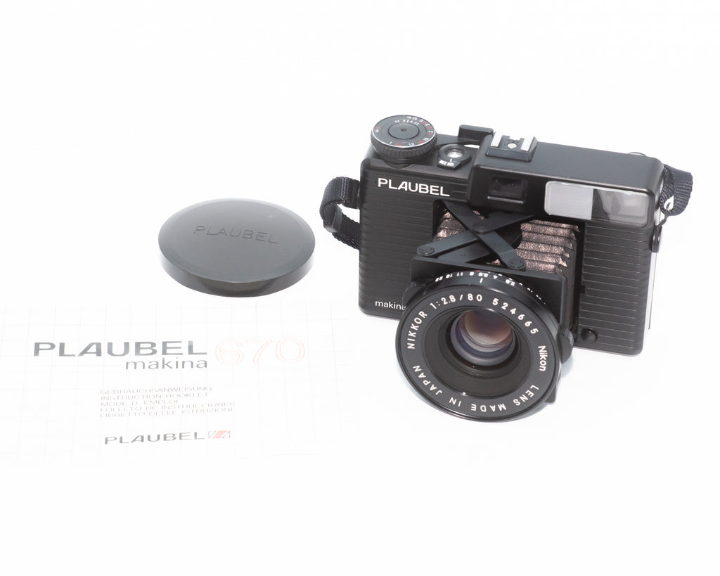 Plaubel Makina 670 Camera w/Strap, Cap and Manual (Second Hand)